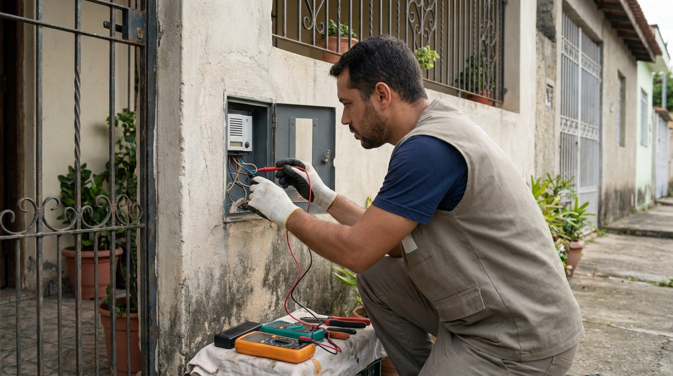 Conserto de interfone em Botucatu‑SP