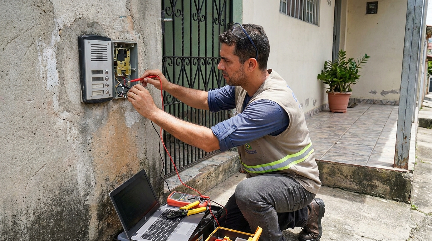 Reparo de interfone em Botucatu‑SP